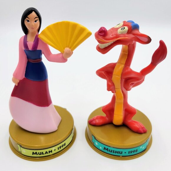 Mulan Mushu 2002 McDonald’s Walt Disney World 100 Years Of Magic 1998 Figurine - Picture 1 of 13